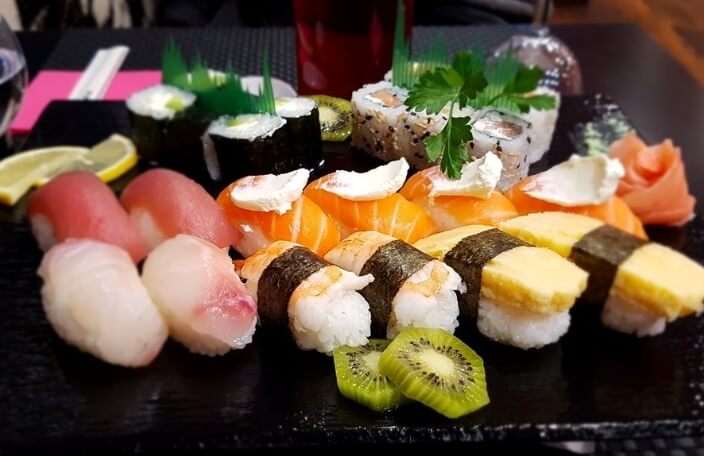 commander sushis à  bourg les valence 26500